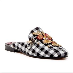 HP🎉Sam Edelman pemberly 2 embellished slide mules